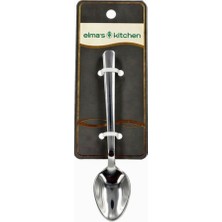 Sanal Box Elmas Kitchen 6’lı Paslanmaz Çelik Çay Kaşığı Seti – Parlak Gümüş Metal Tatlı ve Kahve Kaşığı Günlük ve Restoran Kullanımına Uygun