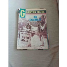 Günaydın Ekstra Eki  Dergi     Günaydın Gazetesinin Ekstrası Olan Bu Dergi, Kim Kazanacak Sloganıyla  Dergi, 27 Temmuz 1969 Tarihinde Yayınlanmıştır.