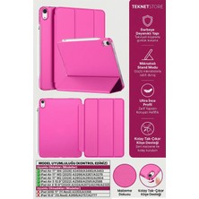 TekNetStore iPad Air 11" M4 M3 M2 Uyumlu Kılıf Ultra Ince Standlı Akıllı Uyku Modlu Zarif Koruyucu Kapak
