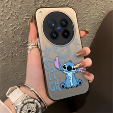 HONTINGA Vivo X300 Pro ile Uyumlu Kılıfı Silikon Kenar Sert Arka Düşüme Önleyici Basitlik Anti Düşme Kamera Korumali Stitch Desen Telefon Kılıfı Kadın ve Erkek Için Uygundur K1-0083