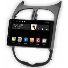 Maygo Myg-8/64 Platinium Serisi Peugeout 206 2007-2014 Model Uyumlu 8 GB Ram 64 GB Hafıza  Carplay Android Auto Destekli Multimedya Oem Navigasyonlu Teyp