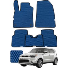 Evanotion Kia Soul 2014-2019 Premium Eva Paspas Seti Tam Set Paspas Takımı - Lacivert