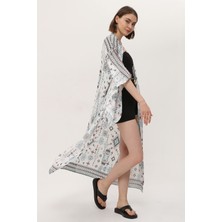 Yoga Zero Zada - Jap Kimono Xl Long - Aqua Aztek