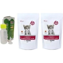 Calperia Yavru Kedi Süt Tozu ve Biberon Seti, 60 ml