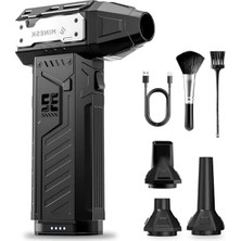 Calperia Turbo Jet Fan Hava Üfleyici, Taşıma Torbası ile Ultra Güçlü