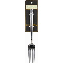 Sanal Box Elmas Kitchen 6’lı Paslanmaz Çelik Tatlı Çatalı Seti – Parlak Gümüş Metal Dessert Fork Günlük ve Restoran Kullanımına Uygun