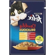 Calperia Sığır ve Tavuklu Çifte Lezzet Yaş Kedi Maması - 85 G