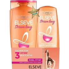 L'Oréal Paris L'oreal Paris Elseve Dream Long 300 ml Şampuan + 175 ml Saç Kremi Set