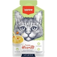 Calperia Bal Kabağı ve Havuçlu Tavuk Eti Çorbası, 50 G Kediler Için