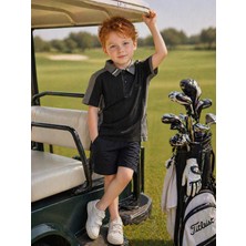 Baby Lory Kids Store Gri Polo Yaka T-Shirt