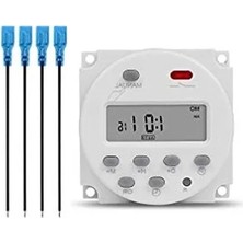 Calperia Programlanabilir Haftalık Gecikmeli Zaman Rölesi, 12V Güç