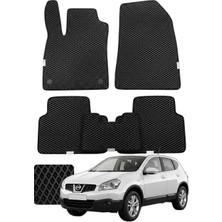 Evanotion Nissan Qashqai 2007-2013 Premium Eva Paspas Seti Tam Set Paspas Takımı - Siyah