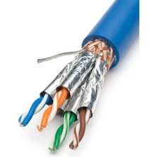 Nets S/ftp CAT.6A 23 Awg Profesyonel Zırhlı  Kablo (305M)
