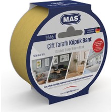  mas çift taraflı köpük bant 50 mm x 5 metre 2646