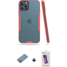Pileli Store Pilelistore™ iPhone 12 Pro Max Kılıf Atlas Asil Serisi - Siyah Joko 5d Cam + Shine Kamera Lens Koruma Cam - Gı