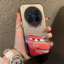 HONTINGA Vivo X300 Pro ile Uyumlu Kılıfı Silikon Kenar Sert Arka Düşüme Önleyici Basitlik Anti Düşme Kamera Korumali Araba Desen Telefon Kılıfı Kadın ve Erkek Için Uygundur K1-0085