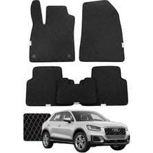 Evanotion Audi Q2 2016 ve Sonrası Premium Eva Paspas Seti Tam Set Paspas Takımı - Siyah