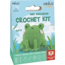Hello Crafts Amigurumi Kiti, Mini Örgü Seti 8 CM HOPPY