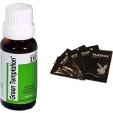 Nacario Cabs Green Temptation D9 Kadın + 5li Pboy Lubricant Jel