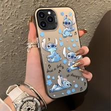 HONTINGA iPhone 11 Pro ile Uyumlu Kılıfı Silikon Kenar Sert Arka Düşüme Önleyici Basitlik Anti Düşme Kamera Korumali Stitch Desen Telefon Kılıfı Kadın ve Erkek Için Uygundur K1-0084