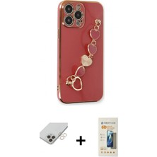 İlk El Grup Pilelistore™ iPhone 14 Pro Max Kılıf Nova Işık Prime - Siyah 6d Mat Seramik Hayalet Nano Ekran Koruyucu + Band Metal Kamera Lens - Gd
