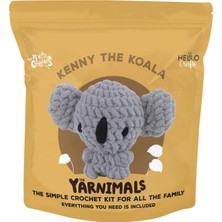 Hello Crafts Softıe Amigurumi Kiti Koala 11 cm