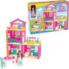 Fen Toys 03663 Dede, Lola'nın 3 Katlı Düşler Evi / +3 Yaş