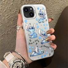 HONTINGA iPhone 13 Mini ile Uyumlu Kılıfı Silikon Kenar Sert Arka Düşüme Önleyici Basitlik Anti Düşme Kamera Korumali Stitch Desen Telefon Kılıfı Kadın ve Erkek Için Uygundur K1-0084