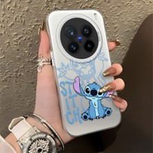 HONTINGA Vivo X200 Pro ile Uyumlu Kılıfı Silikon Kenar Sert Arka Düşüme Önleyici Basitlik Anti Düşme Kamera Korumali Stitch Desen Telefon Kılıfı Kadın ve Erkek Için Uygundur K1-0083