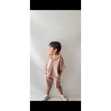 Cg Kids Pamuklu Keten Erkeke Çocuk Alt Üst Takım