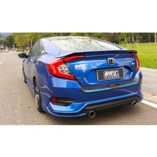 Honda Civic Fc5 2016-2021 Turbo Arka Tampon Eki Boyasız