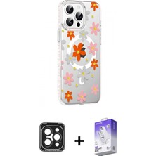 Pileli Store Pilelistore™ iPhone 15 Pro Max Kılıf Yörünge Işık Prime - Siyah Bilvis 5in1 3D Magic Cam Ekran Koruyucu + Pvd Metal Kamera Lens - Sh