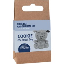Tuva Crafts Amigurumi Kiti, Mini Örgü Seti KÖPEK