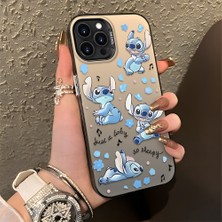 HONTINGA iPhone 15 Pro Max ile Uyumlu Kılıfı Silikon Kenar Sert Arka Düşüme Önleyici Basitlik Anti Düşme Kamera Korumali Stitch Desen Telefon Kılıfı Kadın ve Erkek Için Uygundur K1-0084