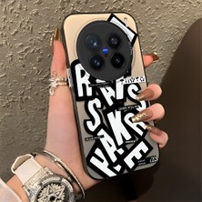 HONTINGA Vivo X200 Pro ile Uyumlu Kılıfı Silikon Kenar Sert Arka Düşüme Önleyici Basitlik Anti Düşme Kamera Korumali Yaratıcı Desen Telefon Kılıfı Kadın ve Erkek Için Uygundur K1-0086