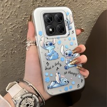 HONTINGA Poco X7 ile Uyumlu Kılıfı Silikon Kenar Sert Arka Düşüme Önleyici Basitlik Anti Düşme Kamera Korumali Stitch Desen Telefon Kılıfı Kadın ve Erkek Için Uygundur K1-0084