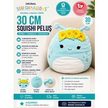Squishmallows Uzaylı Natnat 30CMPELUŞ Oyuncak