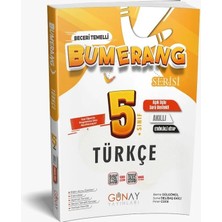 Günay Yayınları Günay Yayıncılık 5. Sınıf Bumerang Türkçe Etkinlikli Akıllı Kitap (Güncel Müfredat)