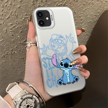 HONTINGA iPhone 12 Mini ile Uyumlu Kılıfı Silikon Kenar Sert Arka Düşüme Önleyici Basitlik Anti Düşme Kamera Korumali Stitch Desen Telefon Kılıfı Kadın ve Erkek Için Uygundur K1-0083