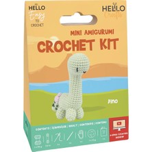 Hello Crafts Mini Amigurumi Kiti 9 cm Dıno
