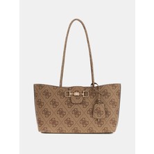 Guess Janie Logolu Girlfriend Kadın Kahverengi Omuz Çantası HWOS9924230-LTL