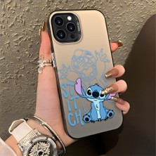 HONTINGA iPhone 13 Pro Max ile Uyumlu Kılıfı Silikon Kenar Sert Arka Düşüme Önleyici Basitlik Anti Düşme Kamera Korumali Stitch Desen Telefon Kılıfı Kadın ve Erkek Için Uygundur K1-0083