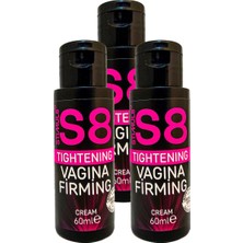 Nacario Stımul8 (S8) 3 Adet Genitalbölgesıkılaştırma Kremi Vajinakremi 60 ml Bayan