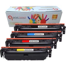 QPRİNT TONER Hp 4203 MFP4303 230A Çipli Muadil Toner Set W2300A W2301A W2302A W2303A 4 Renk