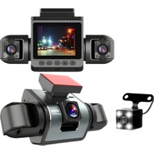 Araç Içi Güvenlik Kamerası 4 Lensli Full Hd Kayıt Destekli Sistem - Lisinya