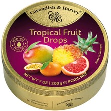 Cavendish & Harvey Tropical Fruit Drops (Tropik Meyve) 200 gr *1'li