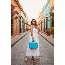 Giyu Shop Seyahat Tipi Dayanıklı Esnek ve Kırılmaz Pp Silikon Makyaj Çantası ve Hostes El Çantası
