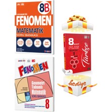 Fenomen Yayıncılık 8.sınıf Matematik B Geometri Tabanlı Matematik Soru Bankası 2024 Baskı Kitap Hediyeli