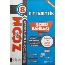 Günay Yayınları 8. Sınıf Lgs Zoom Matematik Soru Bankası Video Çözümlü