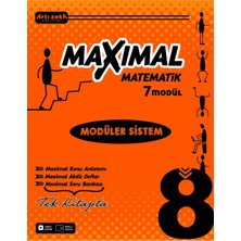 Artı Zeka Yayınları 8.sınıf Maximal Matematik 2025-2026 Yeni Baskı